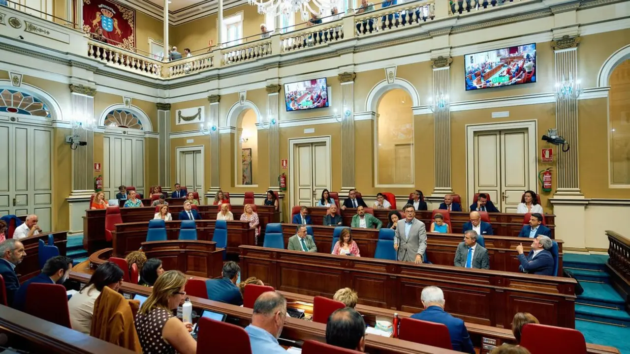 Imagen del Parlamento de Canarias