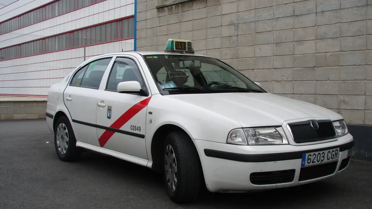 El Skoda Octavia, un clásico del taxi madrileño