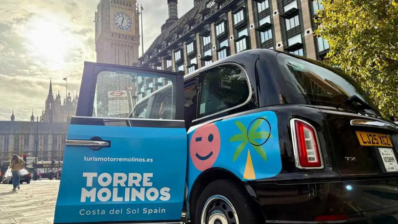 Campaña de Torremolinos en Londres. Imagen Ayto. Torremolinos