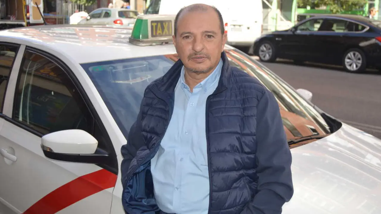 Rafael Ruano, miembro de la directiva y delegado de Taxi Gremial