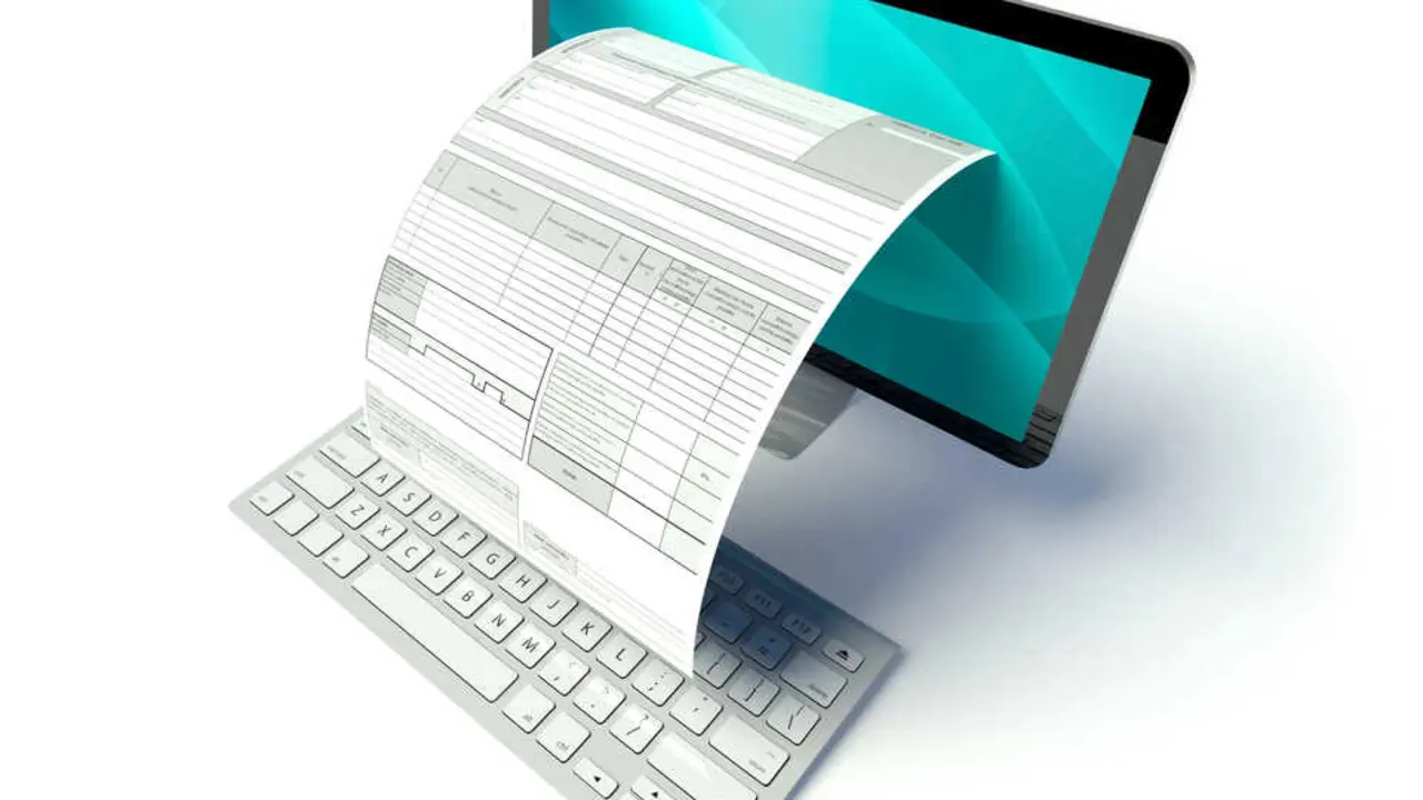 Factura electrónica Más imágenes en <a href="https://depositphotos.com/es/" target="_blank" rel="noopener noreferrer">Depositphotos España</a>.
    </figcaption>
  </figure>