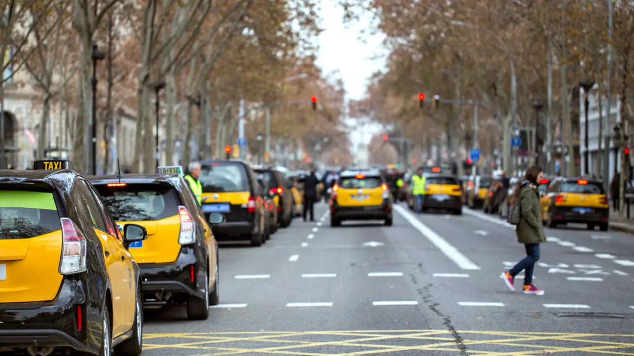 Imagen de archivo de una protesta del sector en Barcelona  Más imágenes en <a href="https://depositphotos.com/es/" target="_blank" rel="noopener noreferrer">Depositphotos España</a>.
    </figcaption>
  </figure>