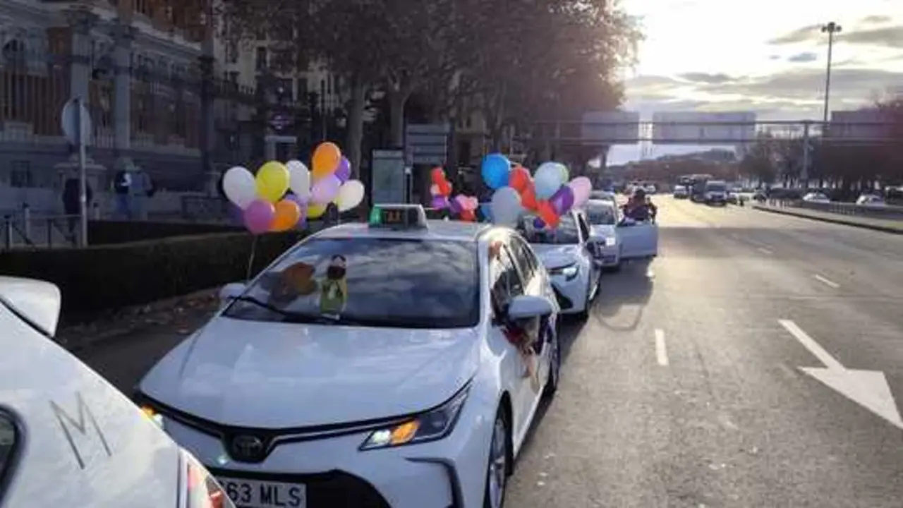 Cabalgata de Taxis. Imagen: FPTM