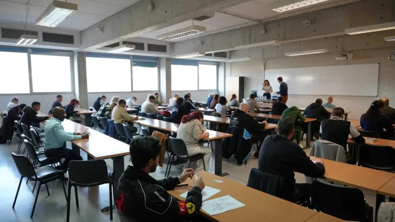 Examen taxistas febrero 2026. Imagen Ayto. Palma