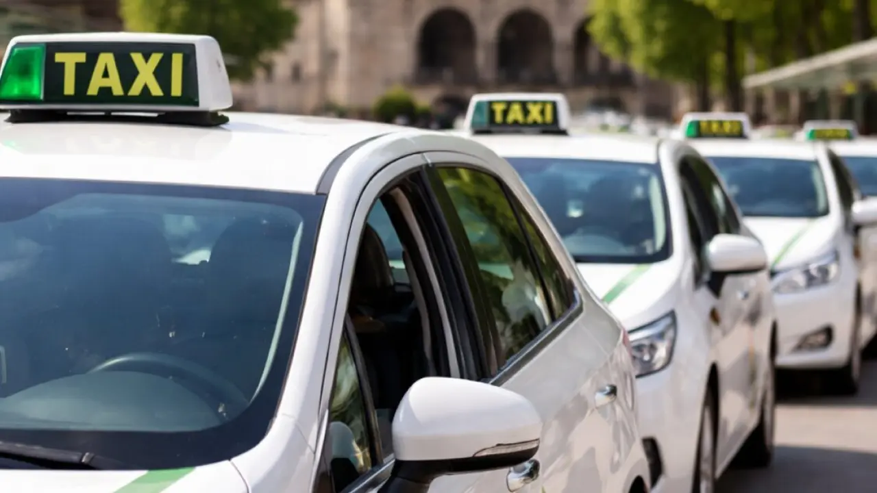 Taxis de Vitoria. Imagen Ayto. Vitoria Gasteiz