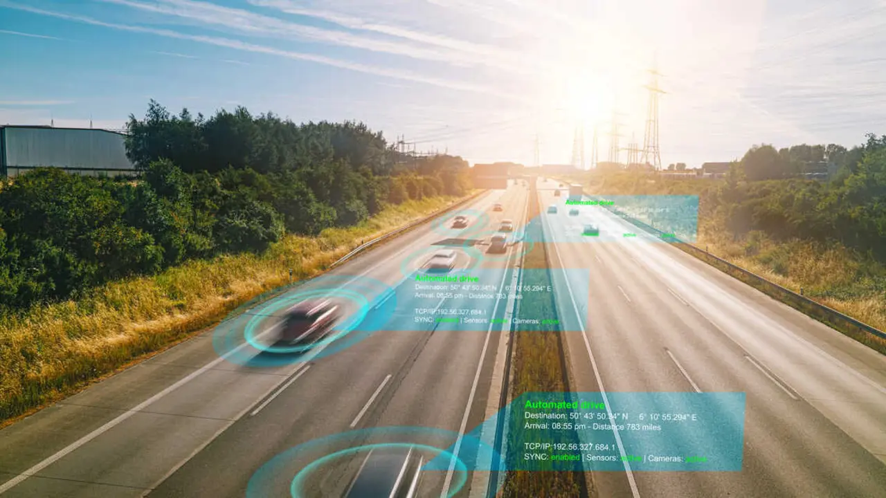 Conducci&oacute;n aut&oacute;noma Depositphotos