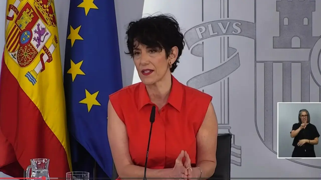 Elma Saiz, ministra de Inclusi&oacute;n, Seguridad Social y Migraciones y portavoz del Gobierno