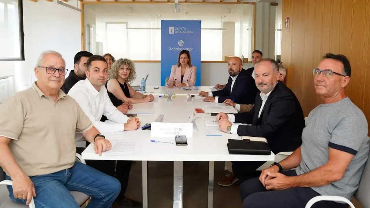 Imagen de la reuni&oacute;n. Foto: Xunta de Galicia