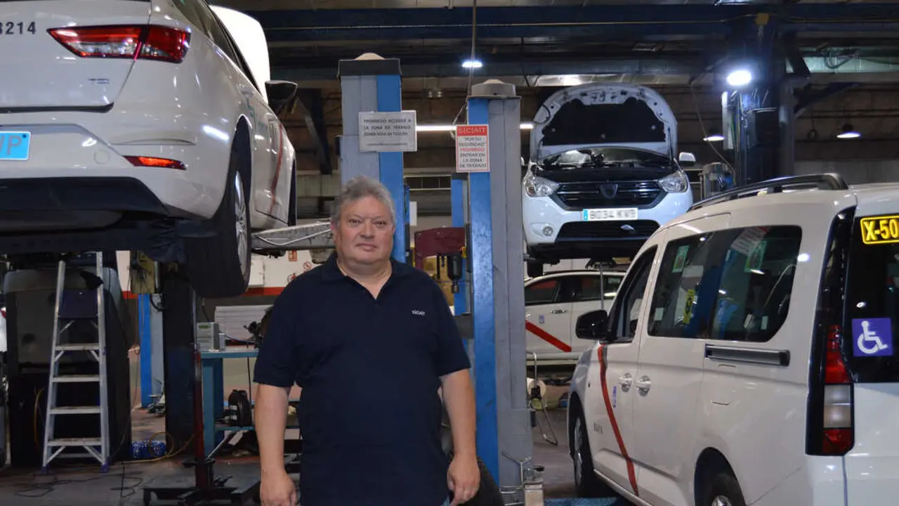 Miguel &Aacute;ngel L&oacute;pez Paradinas, delegado del taller de SCAT en San Mario