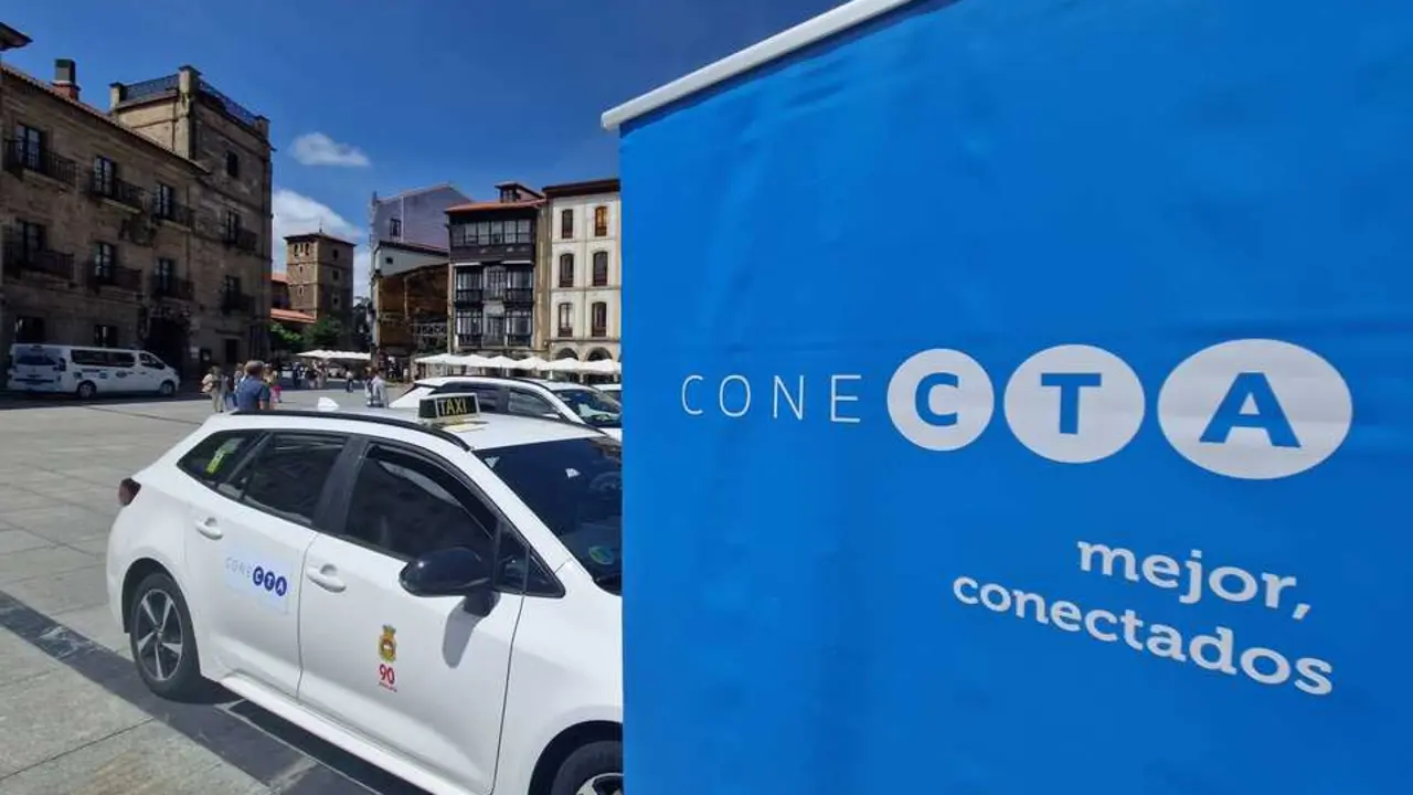 CONECTA, la app de movilidad del Principado de Asturias, integra a 800 taxis de la regi&oacute;n
