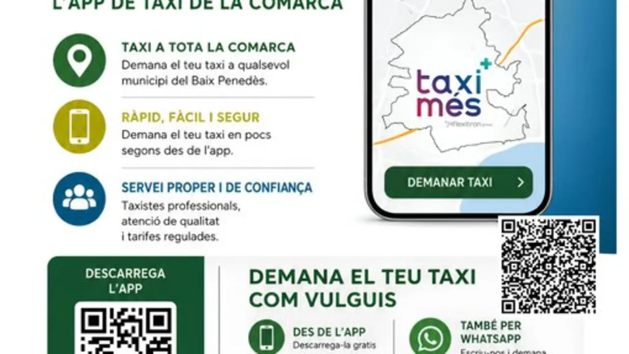 Nueva &Aacute;rea &Uacute;nica &Aacute;rea &Uacute;nica del Taxi del Baix Pened&egrave;s