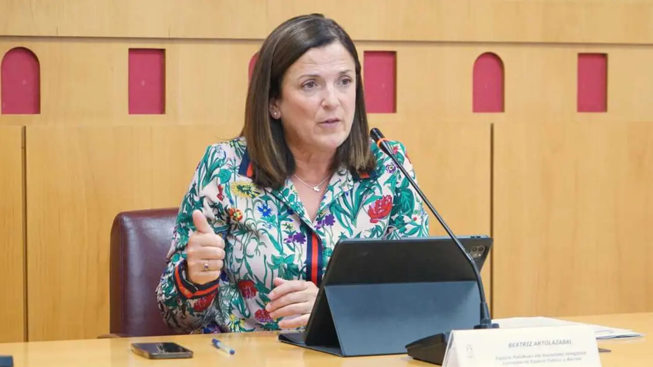 Beatriz Artolazabal, teniente de alcaldesa y concejala de Espacio P&uacute;blico y Barrios