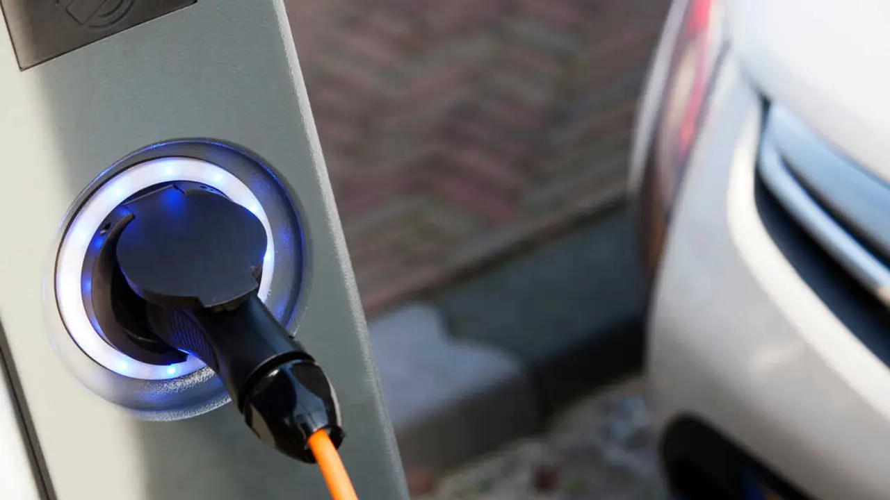Carga de taxi el&eacute;ctrico