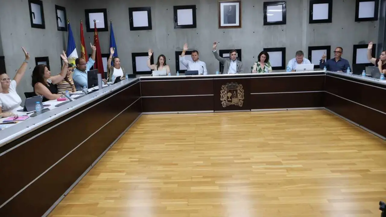 El pleno de agosto del Ayuntamiento de San Pedro del Pinatar