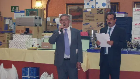 Aquí Hernández y Herrera, todavía en Radioteléfono, en la cena de 2004