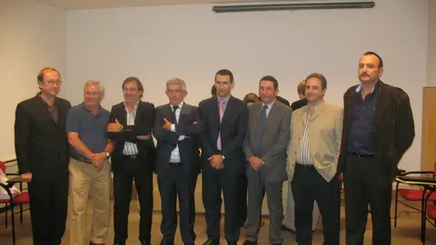 En septiembre de 2009, en Barcelona, con el equipo fundador de ARTE
