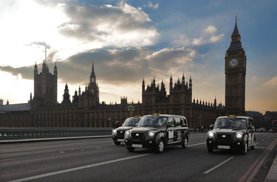 El taxi de Londres pide ser de los primeros en recibir la vacuna