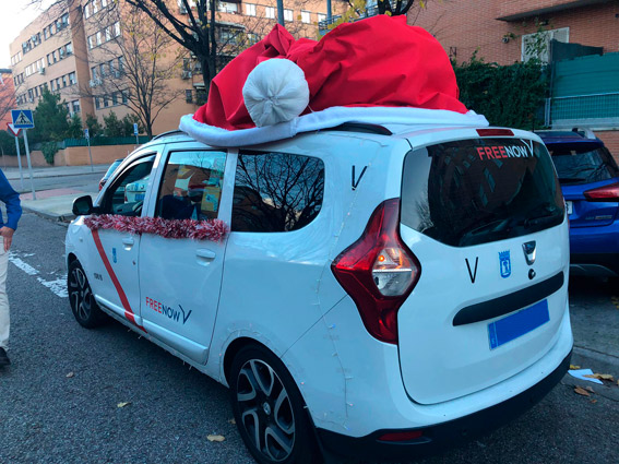 Taxiluz se enciende en toda España por Navidad