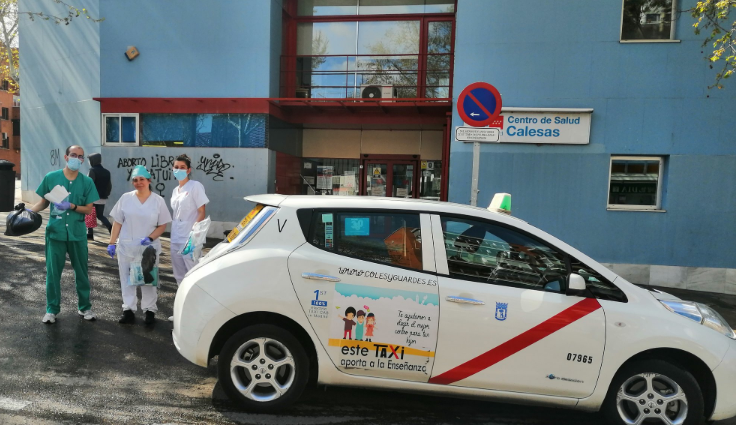 El taxi más solidario cumple un año