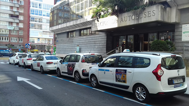 Mamparas para los taxis cántabros