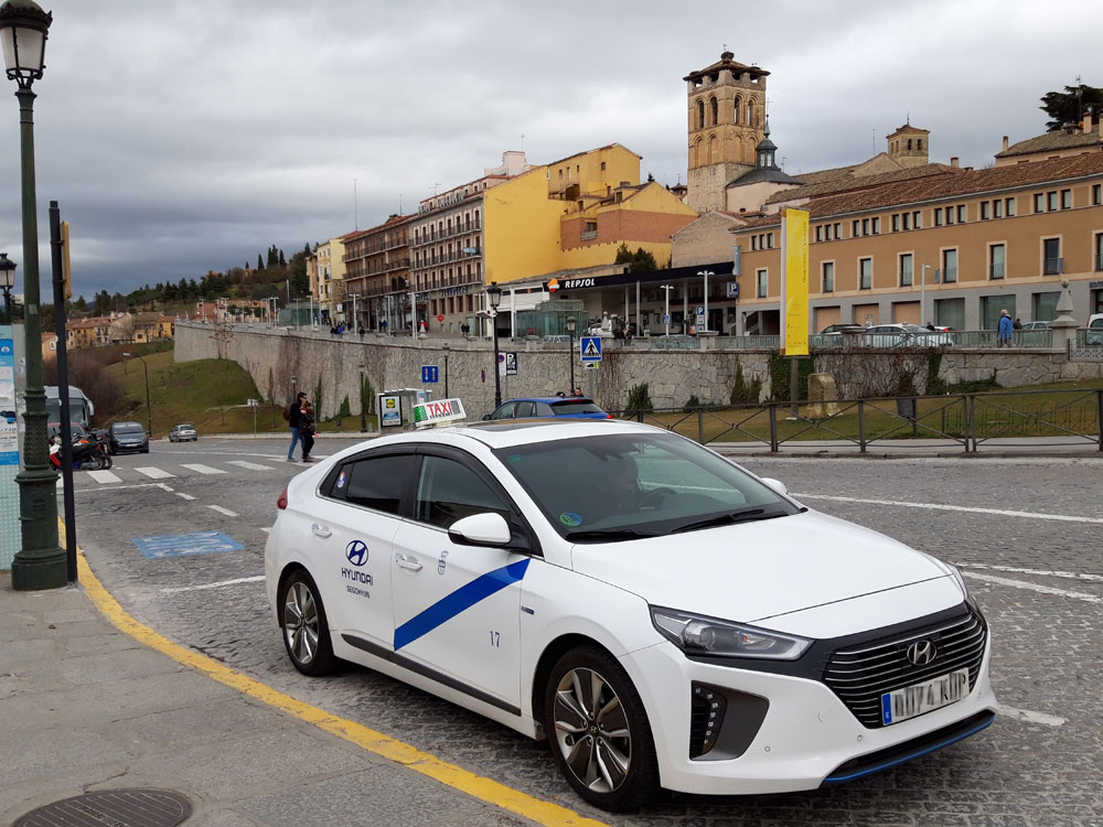 Las vacunas de Segovia también viajarán en taxi