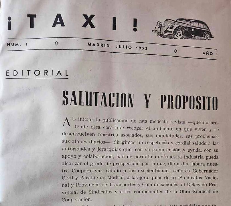 Primera edición de la revista de SCAT