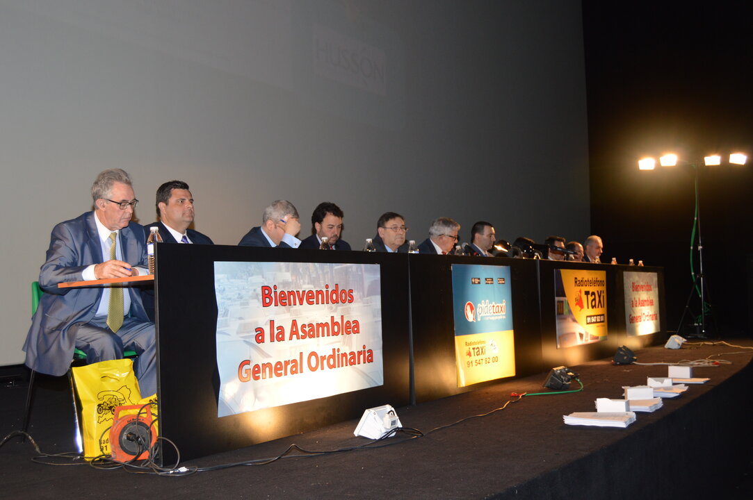 Hernández en su última Asamblea en 2106