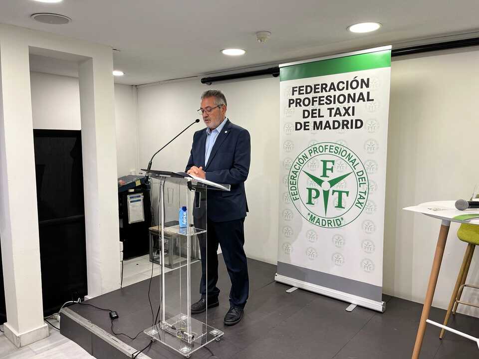 Julio Sanz, presidente de Antaxi