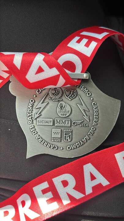 Medalla Carrera del Rayismo-Pidetaxi