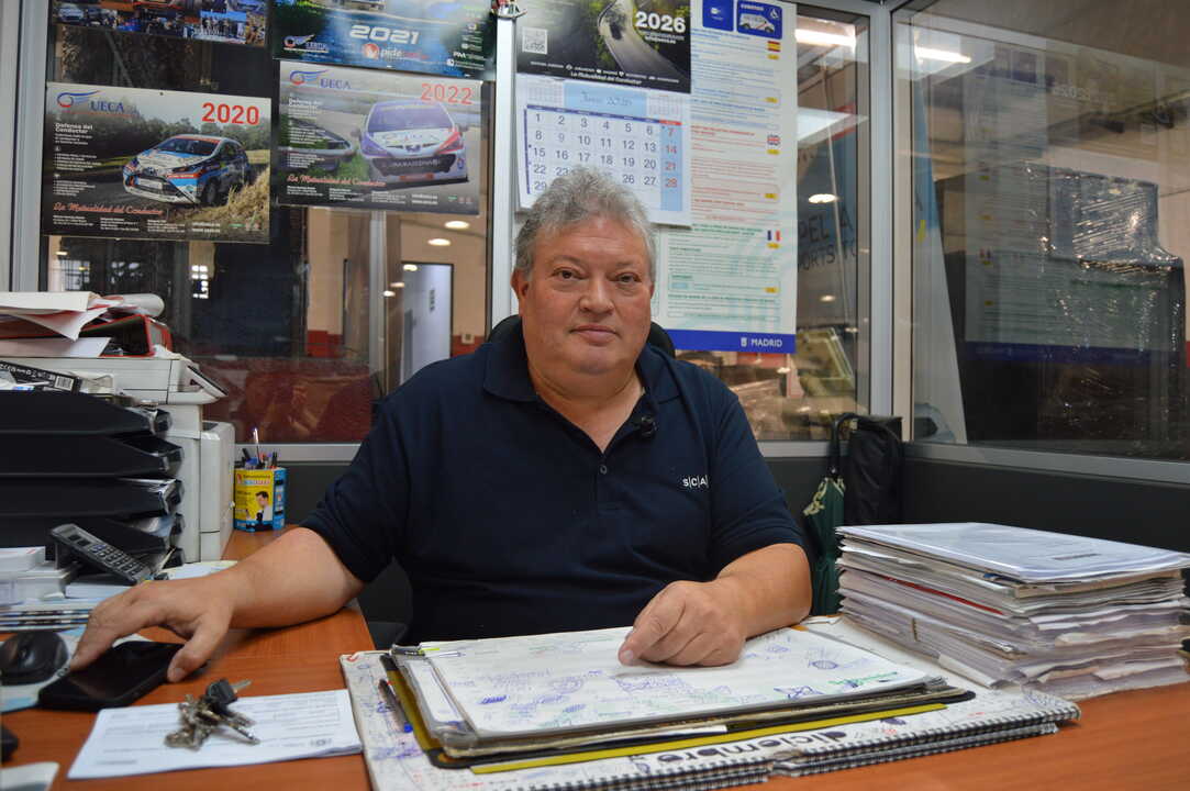 Miguel Ángel López Paradinas, delegado del taller de SCAT en San Mario