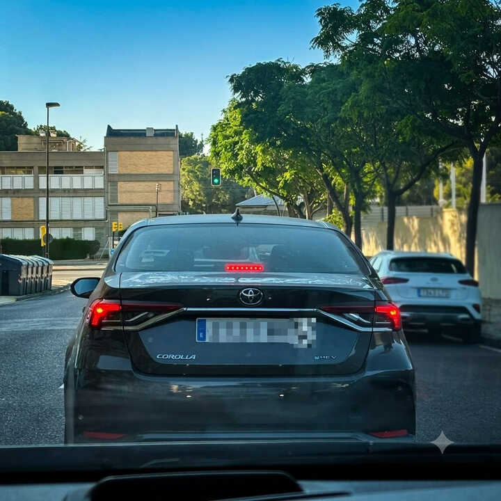 Imagen VTC denunciada por el taxi